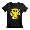 T-shirt - Pokemon - Pikachu - Noir - 7 - 8 ans