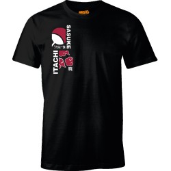 T-shirt - Naruto - Sasuke & Itachi - Noir - S