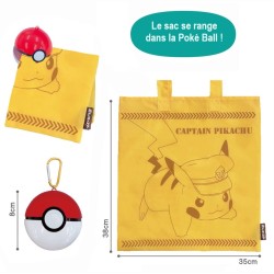 Cabas - Pokemon - Pikachu - Jaune