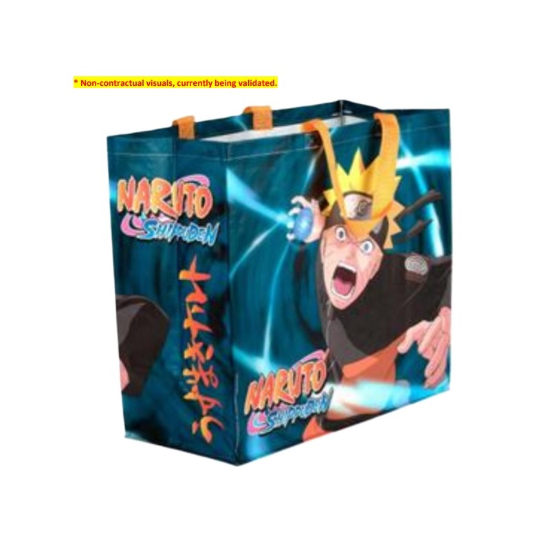 Cabas - Naruto - Naruto Uzumaki - Rasengan - Gris