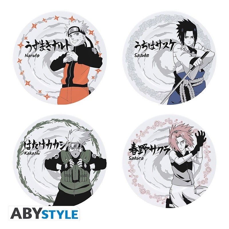 Pack de 4 - Naruto - Personnages