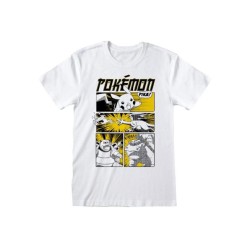 T-shirt - Pokemon - Anime Style Cover - Blanc - XL