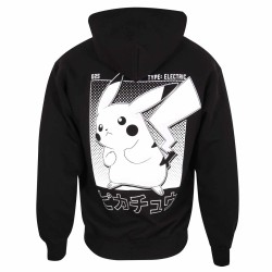 Sweat - Pokemon - Pikachu - Noir - S