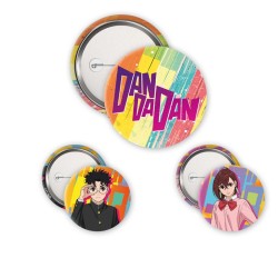 Badge - Dan Da Dan - Momo & Okarun