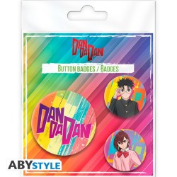 Badge - Dan Da Dan - Momo & Okarun
