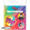 Badge - Dan Da Dan - Momo & Okarun