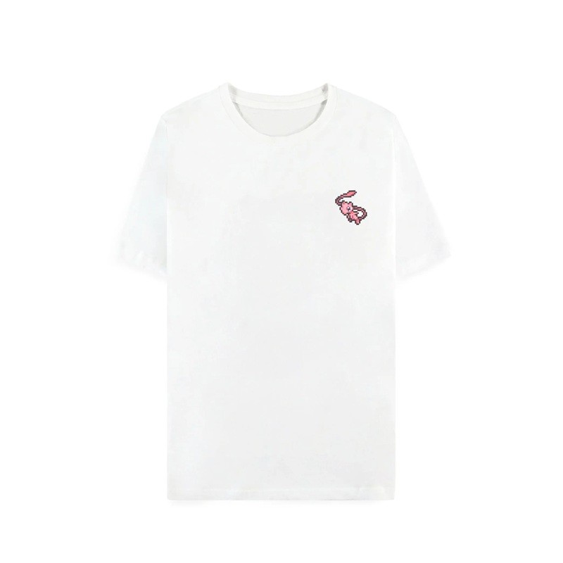 T-shirt - Pokemon - Mew - Pixel - Blanc - L