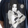 T-shirt - Naruto - Sasuke Uchiha - Noir - XL