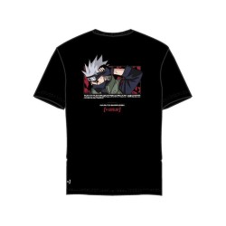 T-shirt - Naruto - Kakashi Hatake - Noir - XL