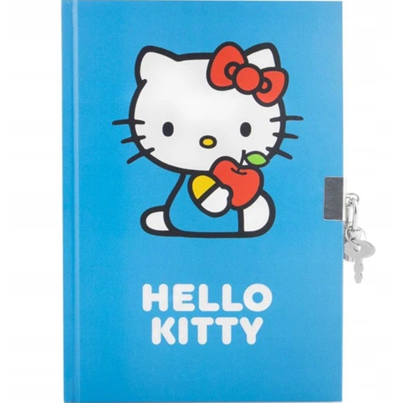 Carnet - Sanrio - Hello Kitty - Bleu