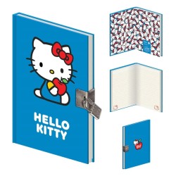 Carnet - Sanrio - Hello Kitty - Bleu