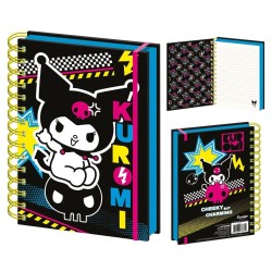 Carnet - Sanrio - Kuromi - Noir