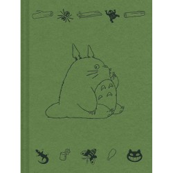 Carnet - Mon Voisin Totoro - Totoro gris - Vert