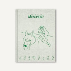 Carnet - Princesse Mononoke - Moro & San - Vert
