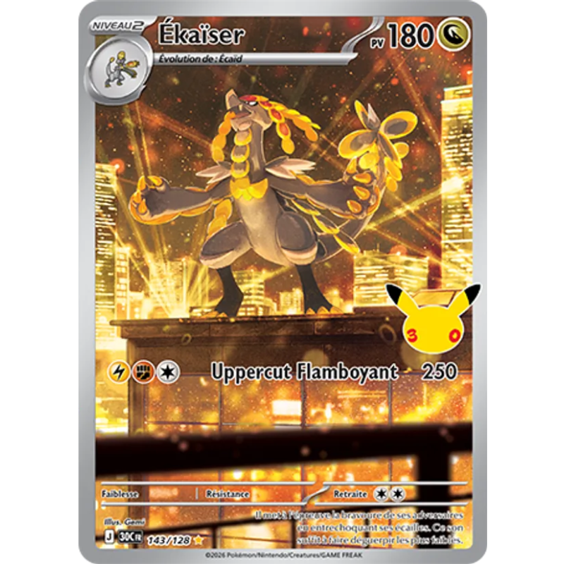 Ékaïser — 30ᵉ Anniversaire — 143 — Holo — NM