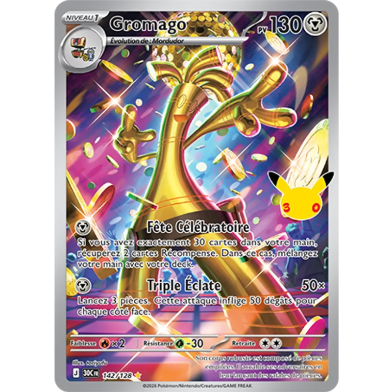 Gromago — 30ᵉ Anniversaire — 142 — Holo — NM
