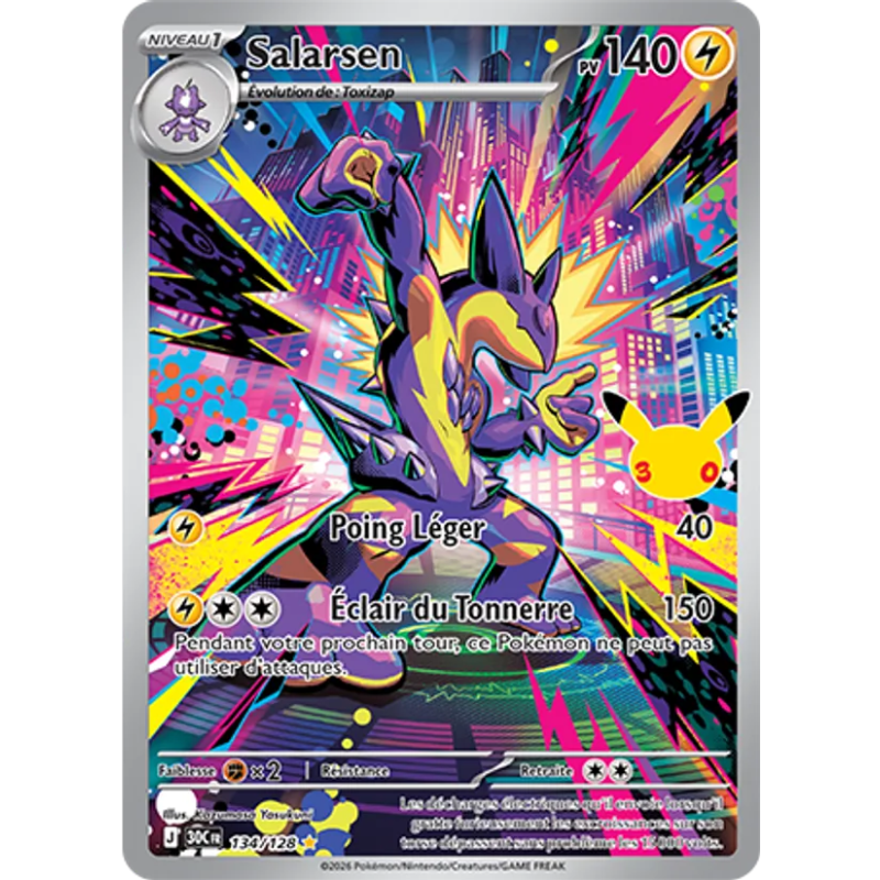 Salarsen — 30ᵉ Anniversaire — 134 — Holo — NM