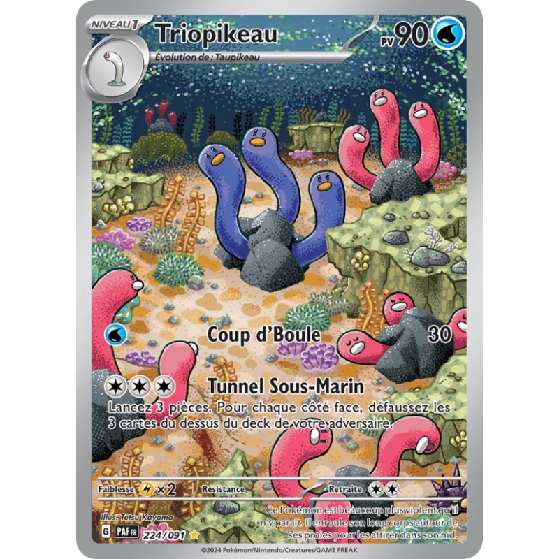 Triopikeau — Destinées de Paldea — 224 — Holo — NM