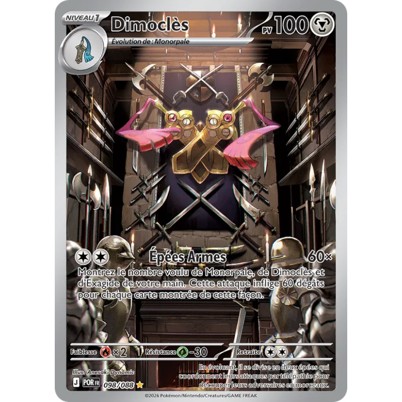Dimoclès — Équilibre Parfait — 098 — Holo — NM