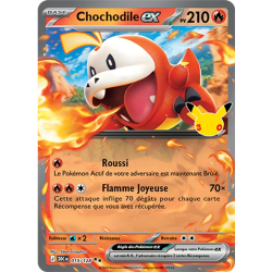 Chochodile-ex — 30ᵉ Anniversaire — 015 — Holo — NM