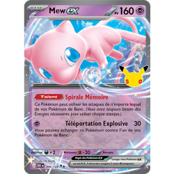 Mew-ex — 30ᵉ Anniversaire — 066 — Holo — NM