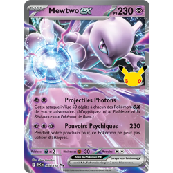 Mewtwo-ex — 30ᵉ Anniversaire — 064 — Holo — NM
