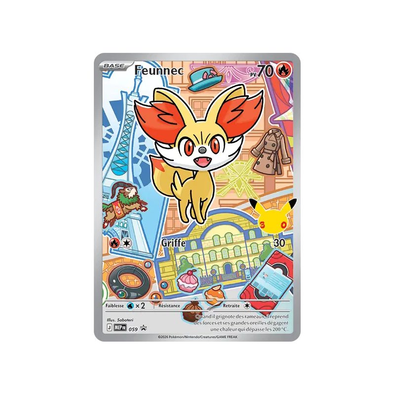 Feunnec — MEP Black Star Promos — 059 — Holo — NM