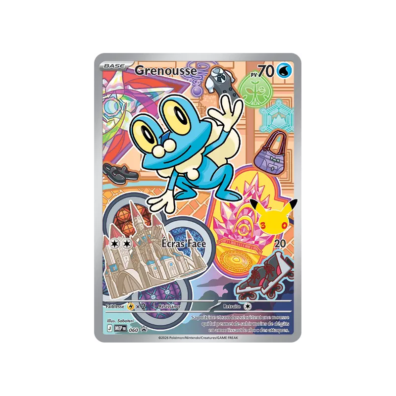 Grenousse — MEP Black Star Promos — 060 — Holo — NM