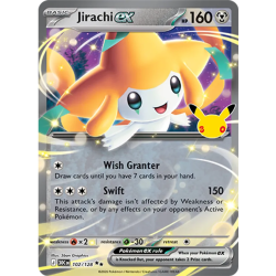Jirachi ex — 30ᵉ Anniversaire — 102 — Holo — NM