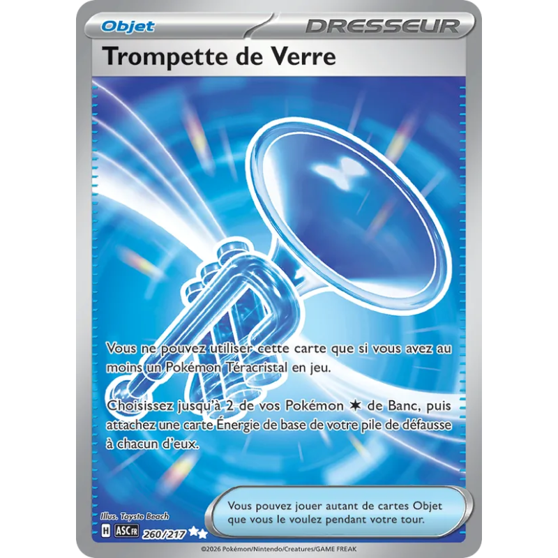 Trompette de Verre — Héros Transcendants — 260 — Holo — NM