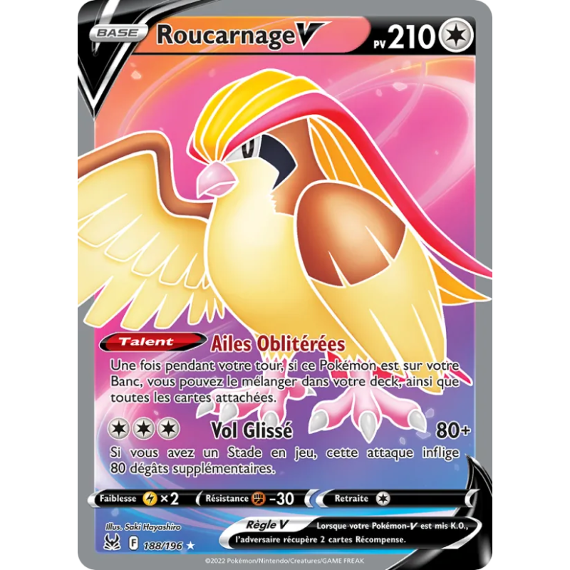 Roucarnage V — Origine Perdue — 188 — Holo — NM