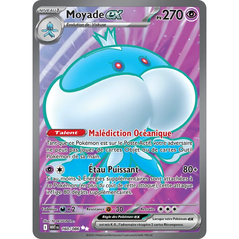 Moyade-ex — Flamme Blanche — 160 — Holo — NM