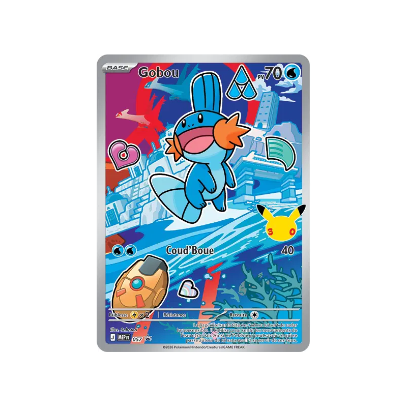 Gobou — MEP Black Star Promos — 057 — Holo — NM