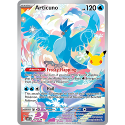 Articuno — 30ᵉ Anniversaire — 132 — Holo — NM