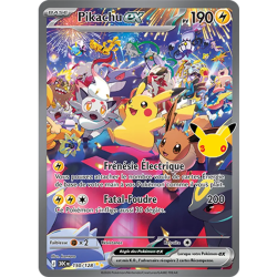 Pikachu-ex — 30ᵉ Anniversaire — 150 — Holo — NM