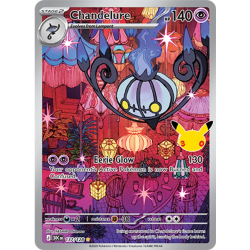 Chandelure — 30ᵉ Anniversaire — 137 — Holo — NM