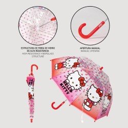 Parapluie - Sanrio - Hello Kitty - Noir