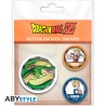 Badge - Dragon Ball - Goku, Vegeta & Shenron
