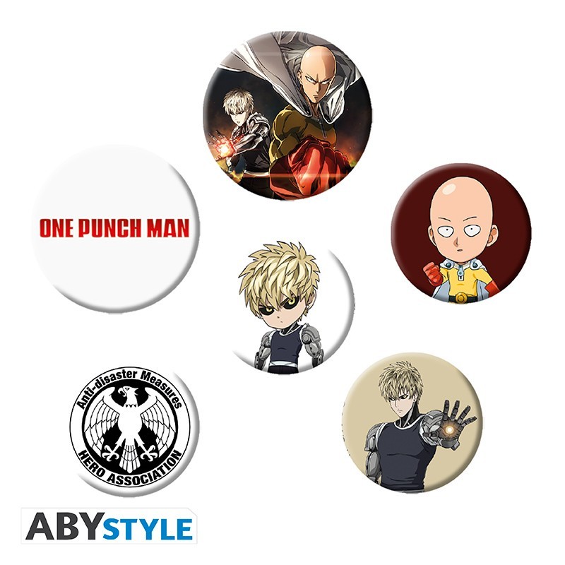 Badge - One Punch Man - Saitama & Genos