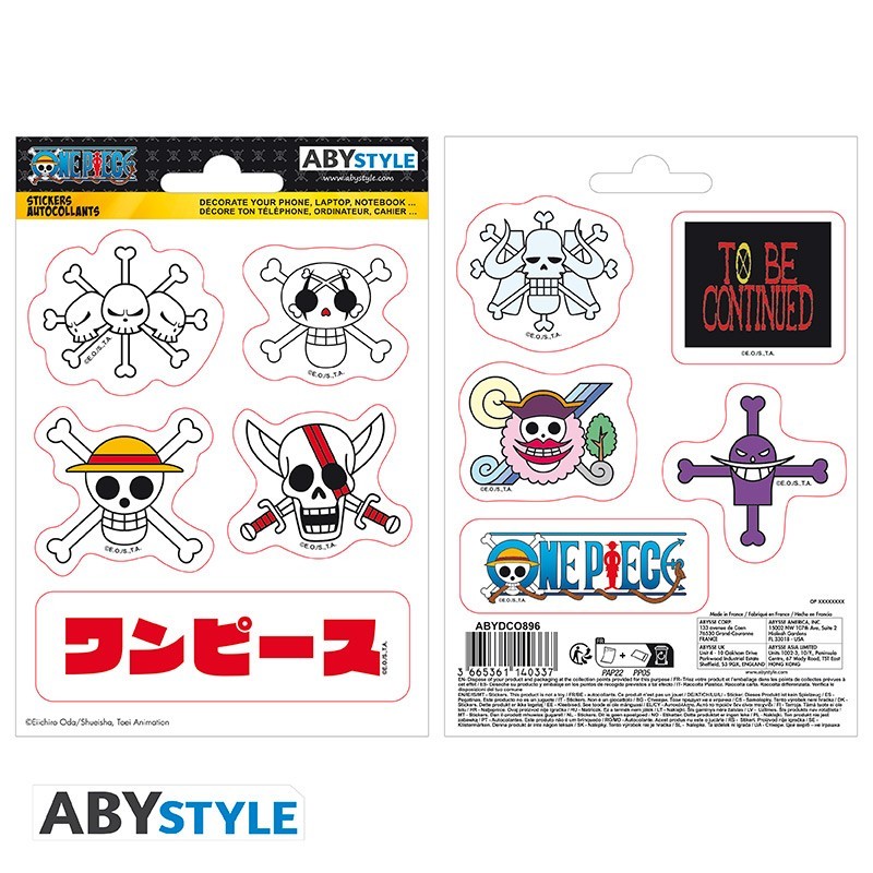 Stickers - One Piece - Jolly Roger des Empereurs