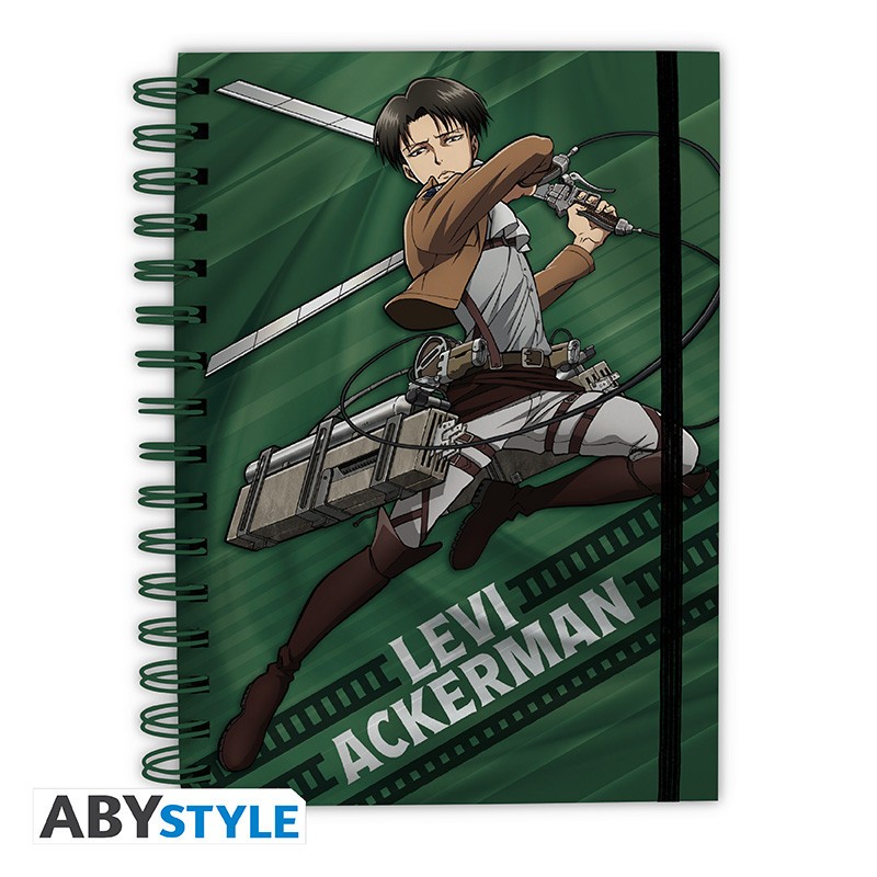 Carnet - Attaque des Titans - Livaï Ackerman