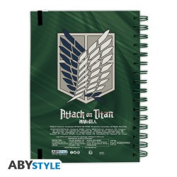 Carnet - Attaque des Titans - Livaï Ackerman