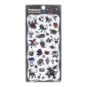 Stickers - Pokemon - Noir - 3D