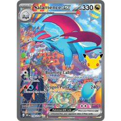Salamence ex — 30ᵉ Anniversaire — 156 — Holo — NM