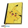 Carnet - Pokemon - Pikachu - Noir