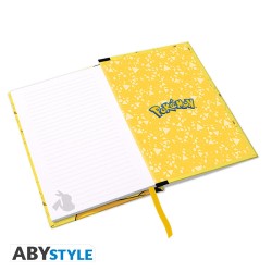 Carnet - Pokemon - Pikachu - Noir