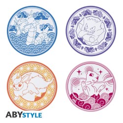 Pack de 4 - Pokemon - Style japonais