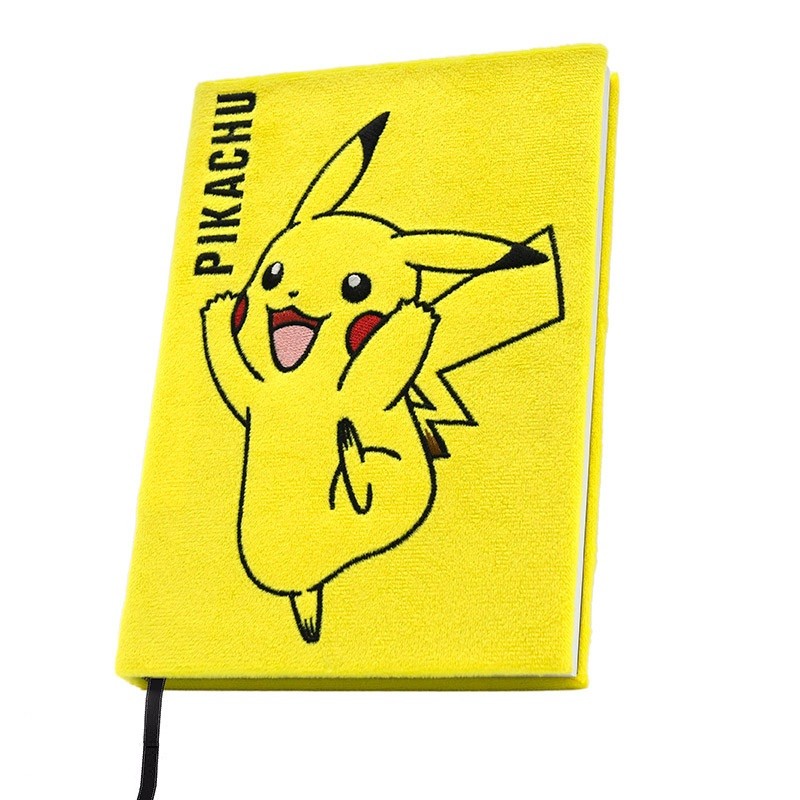 Carnet - Pokemon - Pikachu - Marron