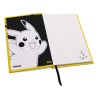 Carnet - Pokemon - Pikachu - Marron