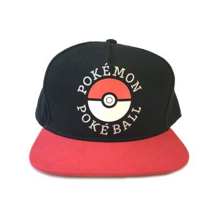 Casquette - Snap Back - Pokemon - Poké Ball